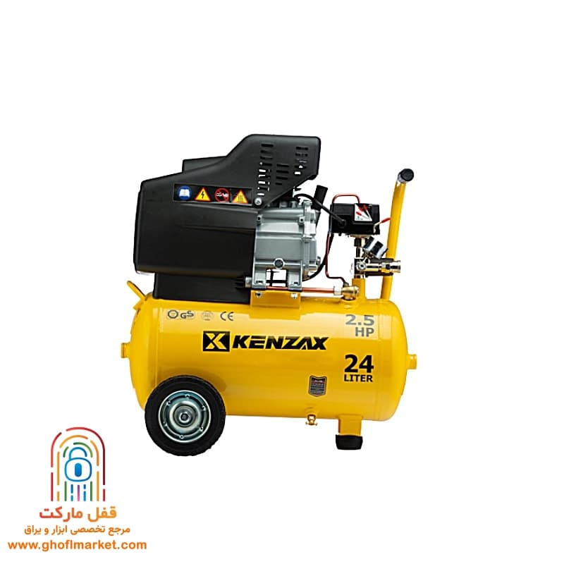 کمپرسور باد 24 لیتری کنزاکس مدل KAC-124 — تصویر ۱۱