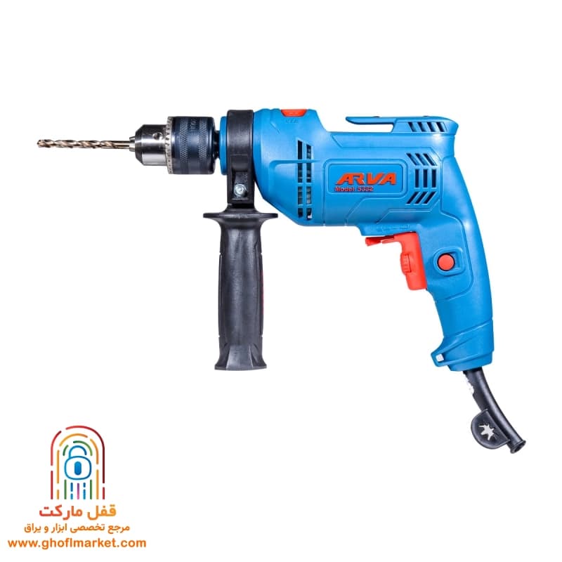 دریل چکشی 550 وات 13 میلیمتری آروا مدل 5332 — تصویر ۹