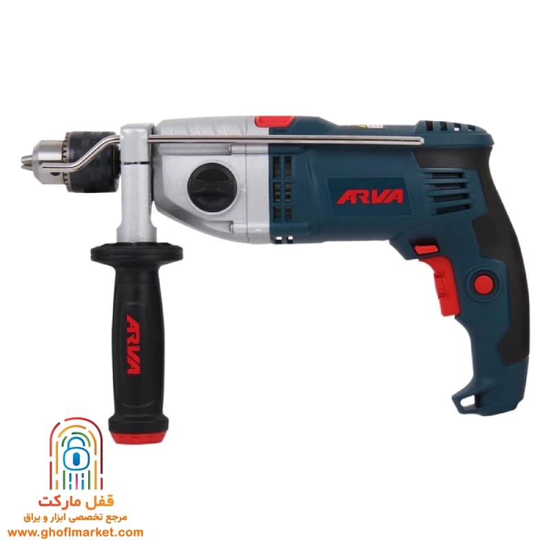 دریل گیربکسی چکشی 1050 وات آروا مدل 5306 — تصویر ۱۲
