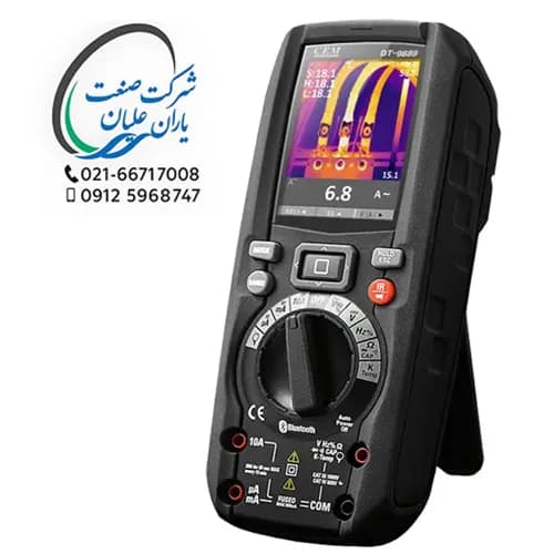 مولتی متر دیجیتال دارای دوربین حرارتی CEM مدل DT-9889 — تصویر ۴