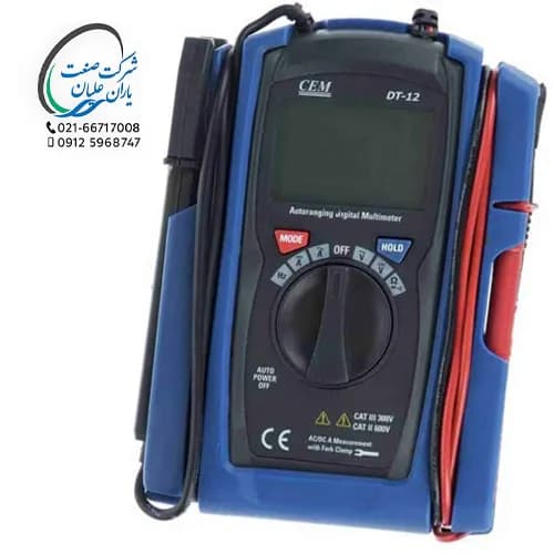 مولتی متر دیجیتال جیبی مدل DT-12 — تصویر ۴