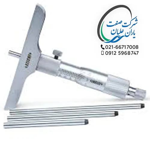 میکرومتر عمق سنج اینسایز 300-0 میلی متر مدل 300-3240 — تصویر ۳