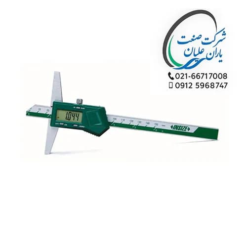 عمق سنج دیجیتال اینسایز لبه دار 300 میلیمتر مدل 300-1142