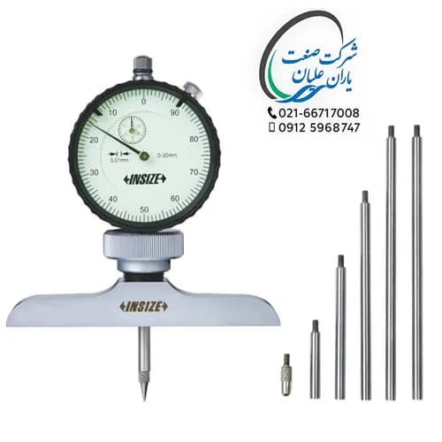 عمق سنج ساعتی اینسایز 300 میلیمتر مدل 202-2342