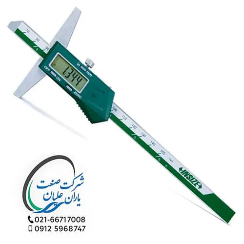 عمق سنج دیجیتال اینسایز 300 میلیمتر مدل 300-1141 — تصویر ۴