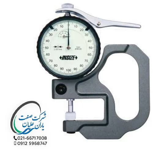 ضخامت سنج ورق ساعتی اینسایز 1-0 میلی متر مدل 1-2364 — تصویر ۲