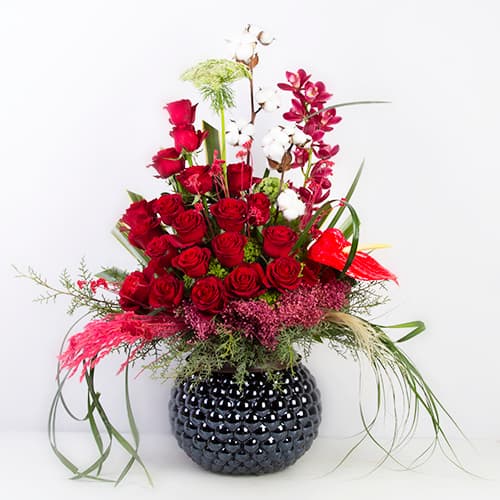 باکس گل لاکچری رز کد 16560+ارسال رایگان |باختر