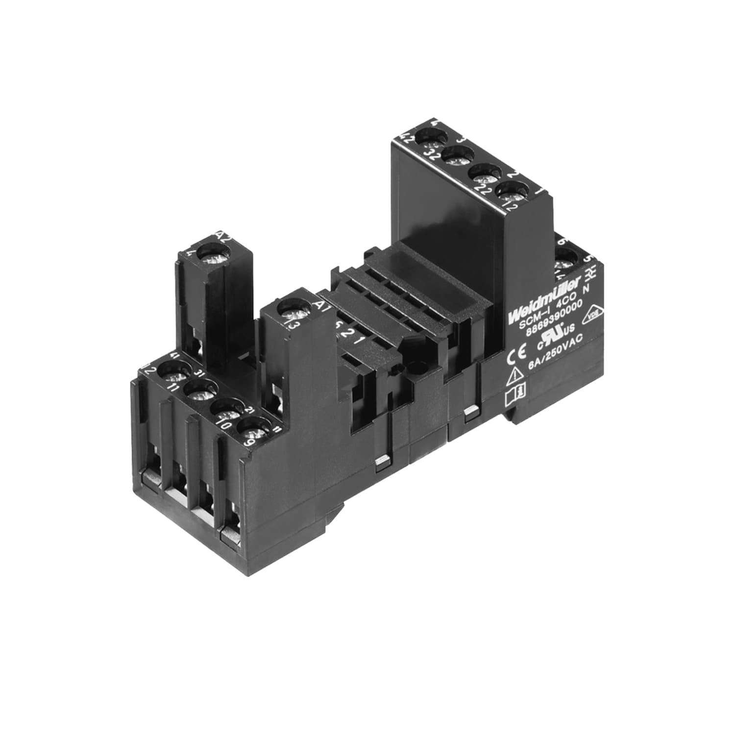 پایه رله 14 پین SCM-I 4CO N (برای رله DRM) وایدمولر 8869390000