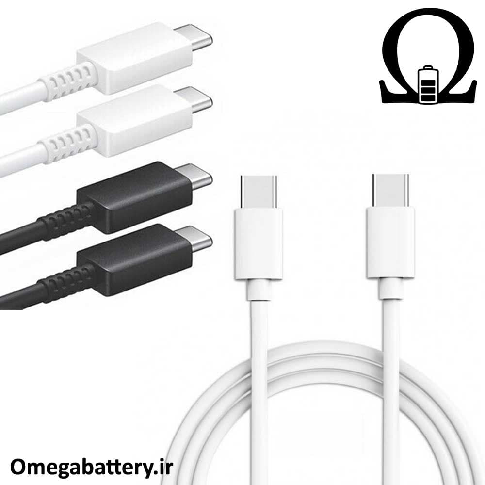 کابل شارژ اصلی سامسونگ مدل دو سر Samsung Type-C — تصویر ۳