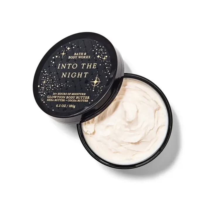 بادی باتر ( کره بدن ) شاین دار اینتو د نایت into the night بث اند بادی bath and body works — تصویر ۵