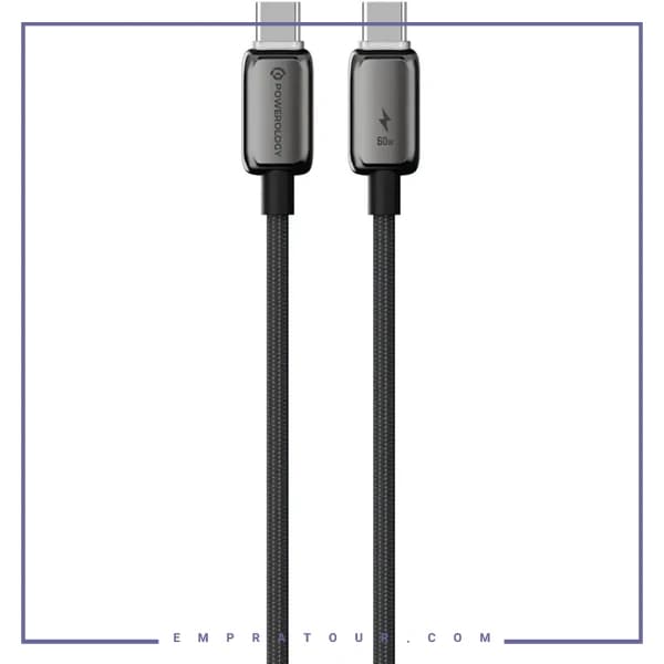 آداپتور شارژ 45 وات پاورولوژی PWCUQC069 — تصویر ۵