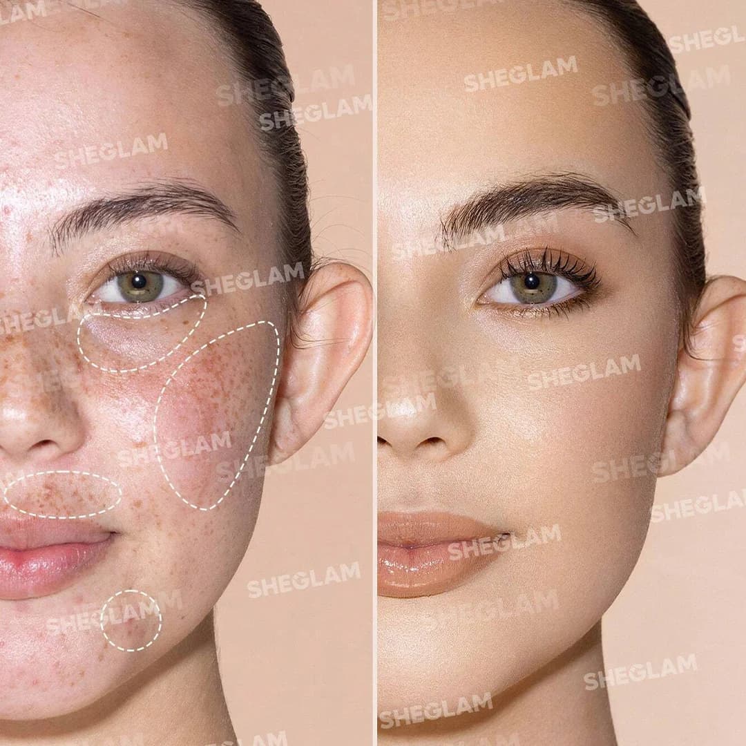 کانسیلر پد دار شیگلم sheglam اصل مدل complexion boost — تصویر ۶