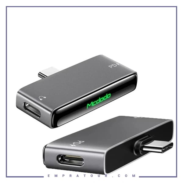 تبدیل 1به2 تایپ سی مکدودو CA-7670 — تصویر ۱۰