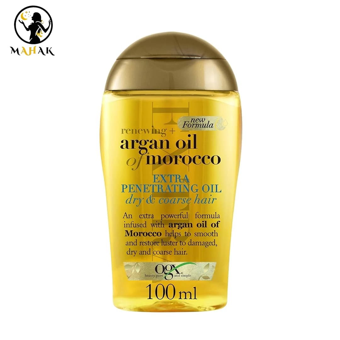 روغن آرگان اوجی ایکس OGX برای موی خشک مدل اکسترا EXTRA Penetrating Oil — تصویر ۵