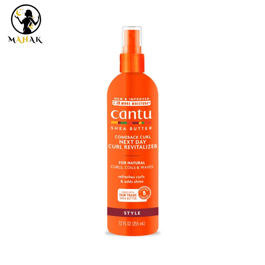 اسپری ریفرش و احیا کننده فر مو کنتو Cantu Comeback Curl Next Day Curl Revitalizer Spray — تصویر ۲