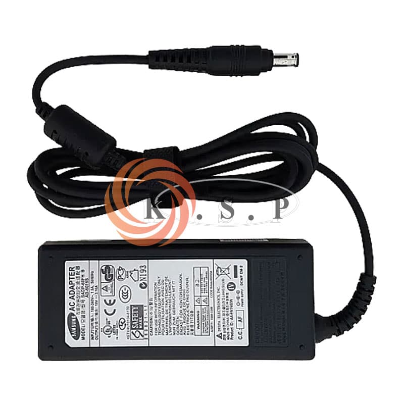 آداپتور لپ تاپ سامسونگ Adaptor Samsung 19V 3.16A (5.5X3.0)