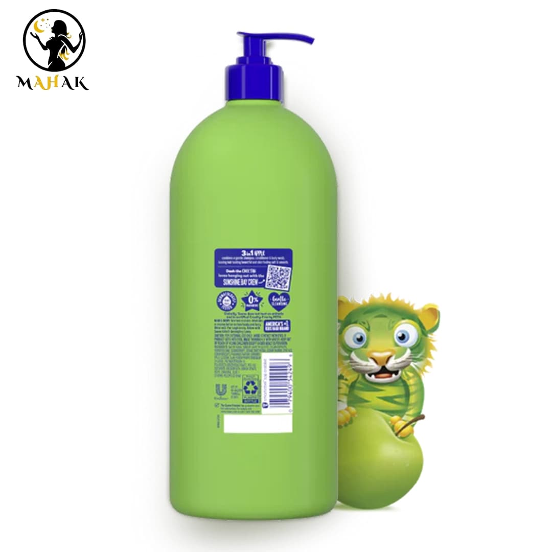 شامپو بچه 3در1 سواو کیدز سیب SUAVE KIDS — تصویر ۵