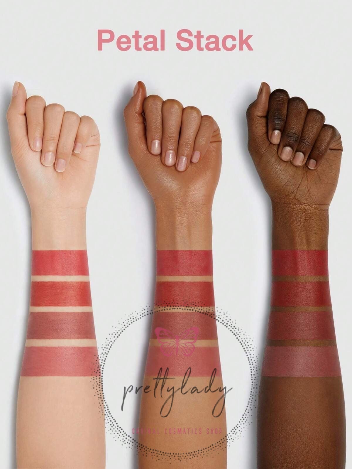 رژلب پتال استک 4 تایی پیچی طبقه ای مگا لیپ استکس شیگلم مدل Mega Lip Stacks — تصویر ۷