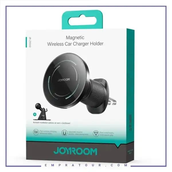 هولدر دریچه کولری و رو داشبوردی وایرلس مگنتی جویروم JR-ZS502 — تصویر ۸