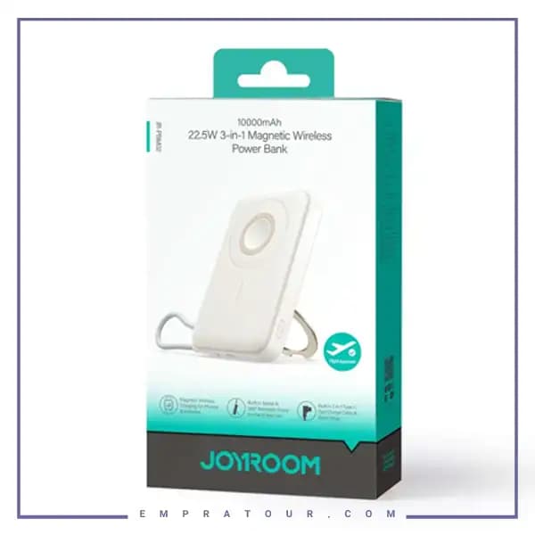 پاور بانک10000 مگنتی 22.5 وات جویروم JR-PBM02 — تصویر ۷