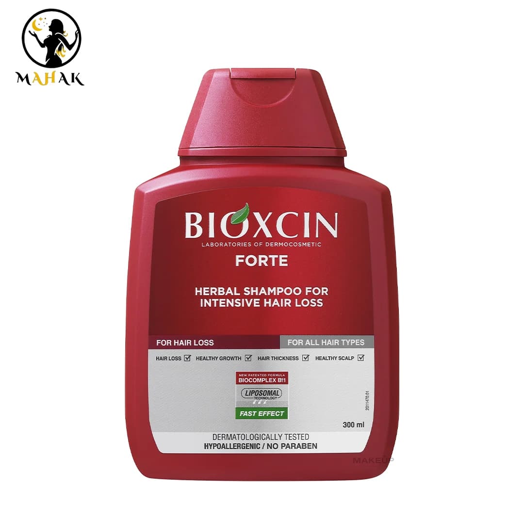 شامپو فورت ضد ریزش قوی بیوکسین Bioxcin قرمز مدل forte اصل