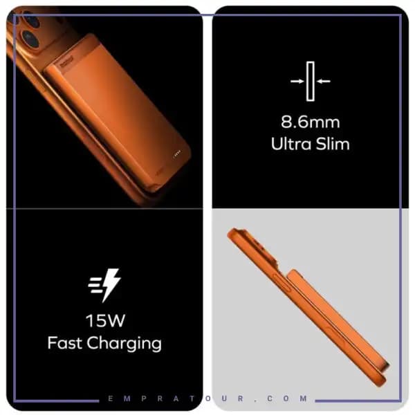 پاوربانک وایرلس 10000 مومکس IP162Q2 — تصویر ۶