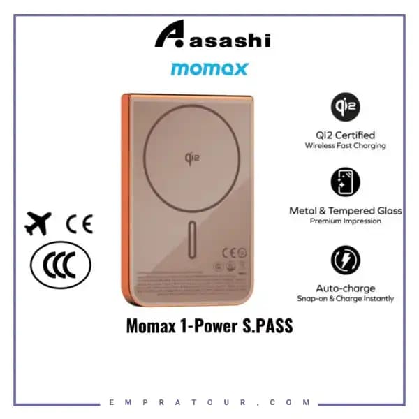پاوربانک وایرلس 10000 مومکس IP162Q2 — تصویر ۵