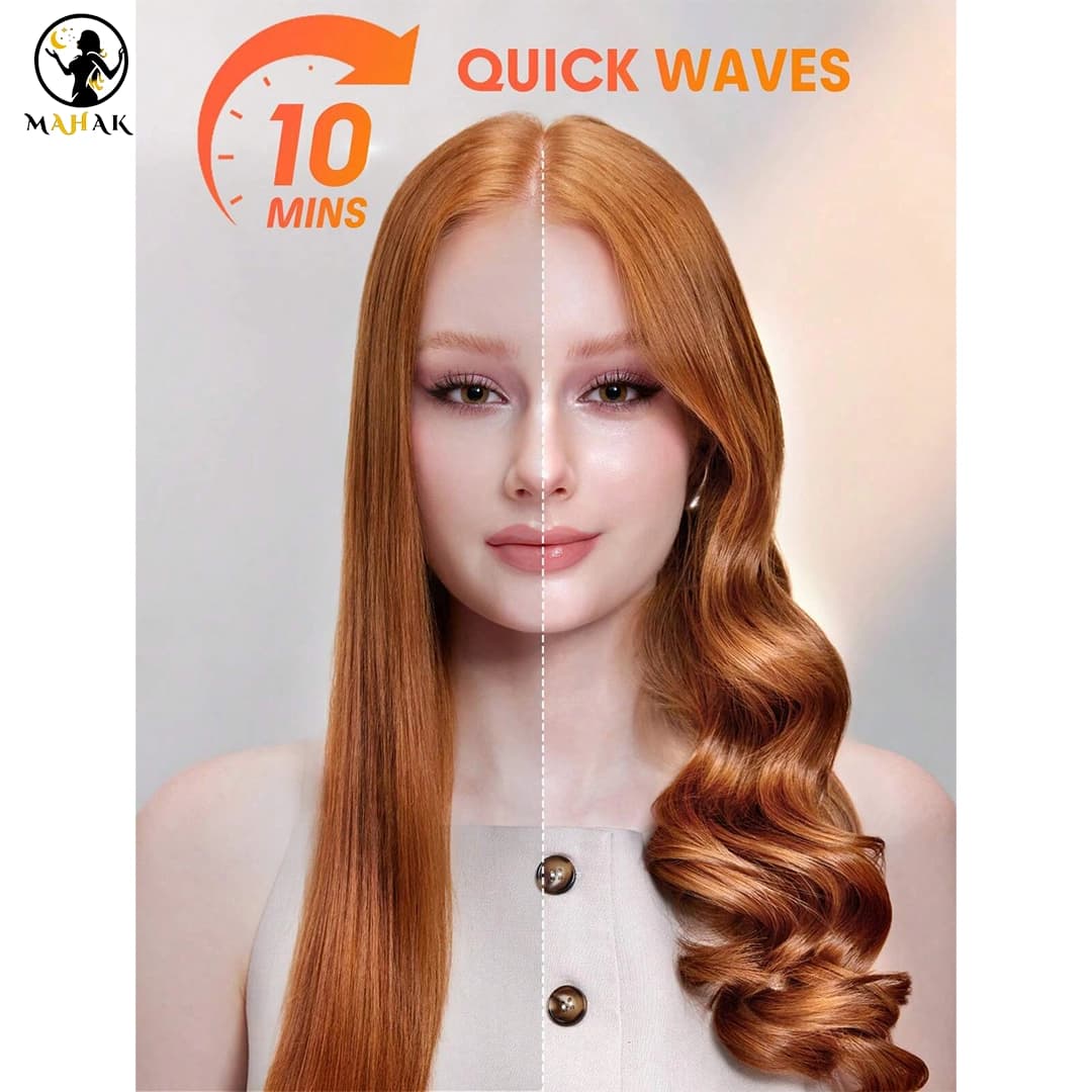دستگاه فر کننده جادویی مو کرلی شیگلم اصل Sheglam hair curler — تصویر ۳
