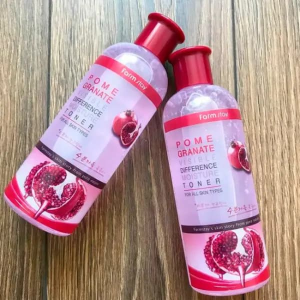 تونر مرطوب کننده انار فارم استی FARM STAY POMEGRANATE Moisturizing Toner — تصویر ۶
