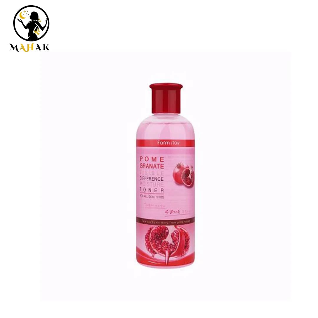 تونر مرطوب کننده انار فارم استی FARM STAY POMEGRANATE Moisturizing Toner — تصویر ۲