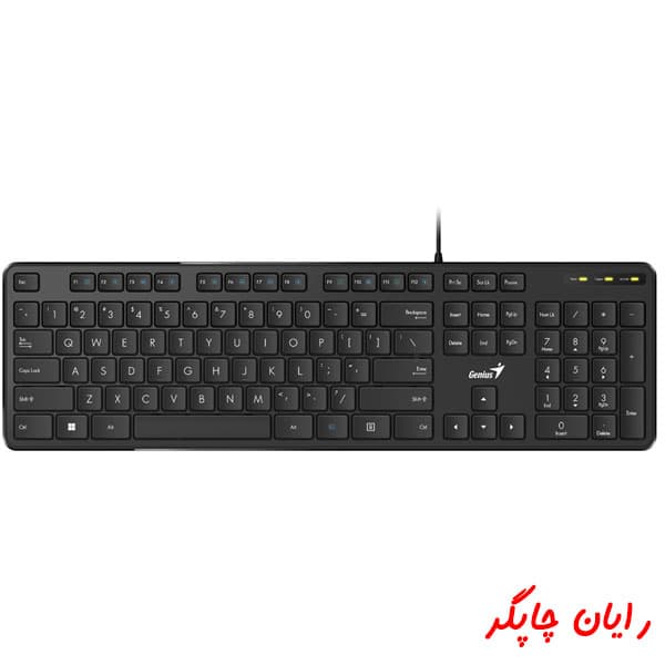 کیبورد سیم دار جنیوس مدل SlimStar M200