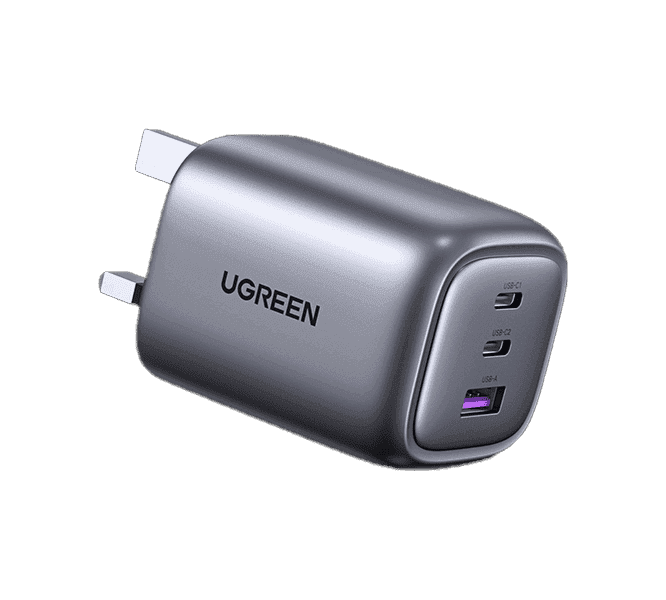 شارژر دیواری 65 وات با دو پورت USB-C و یک پورت USB-A یوگرین مدل CD306 — تصویر ۲