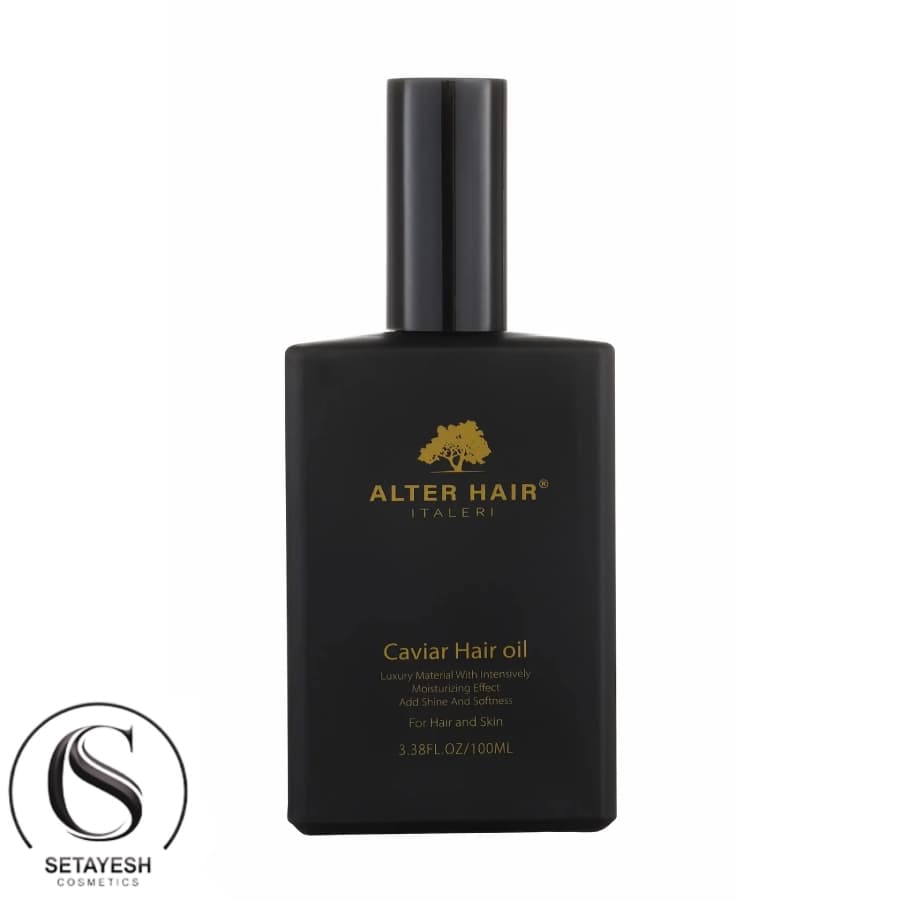 روغن خاویار آلتر هیر Alter Hair Caviar Hair Oil حجم 100 میل — تصویر ۹