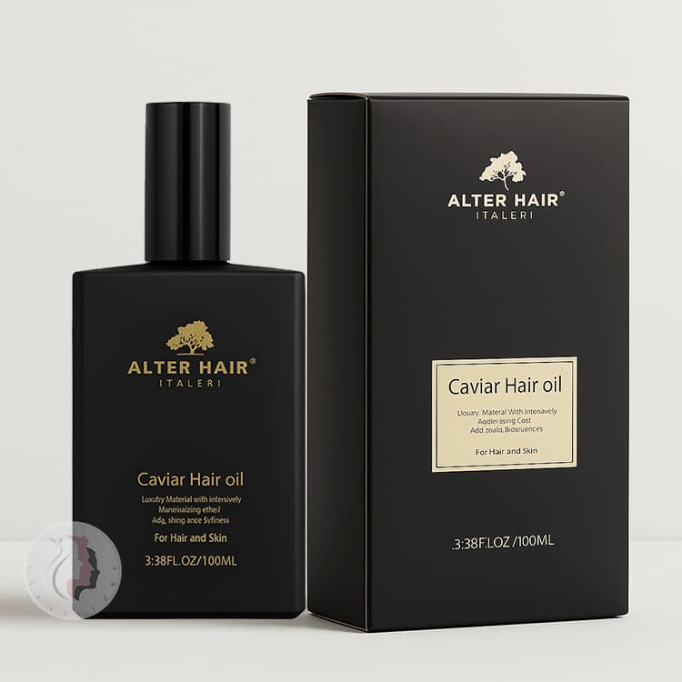 روغن خاویار آلتر هیر Alter Hair Caviar Hair Oil حجم 100 میل