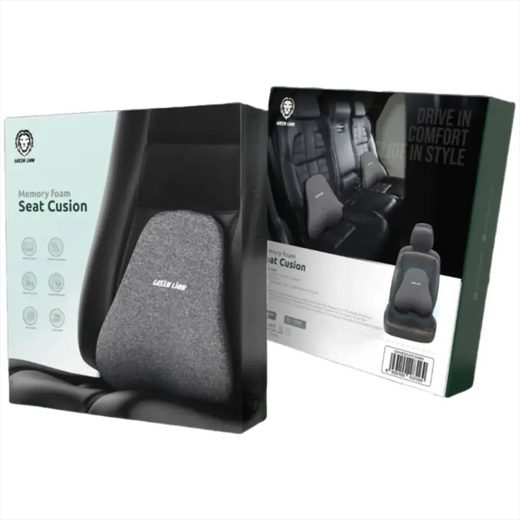 بالشتک طبی صندلی گرین لاین مدل Green Lion Memory Foam Seat Cushion با فوم حافظه‌دار — تصویر ۴