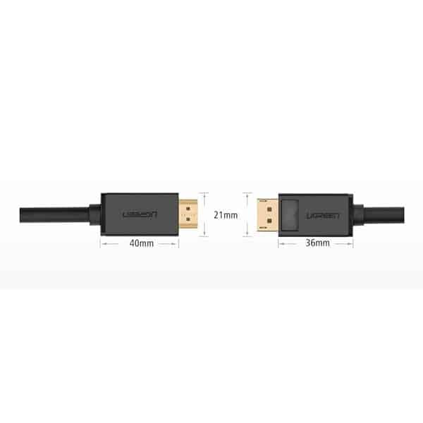 کابل تبدیل DisplayPort به HDMI یوگرین مدل DP101 — تصویر ۴