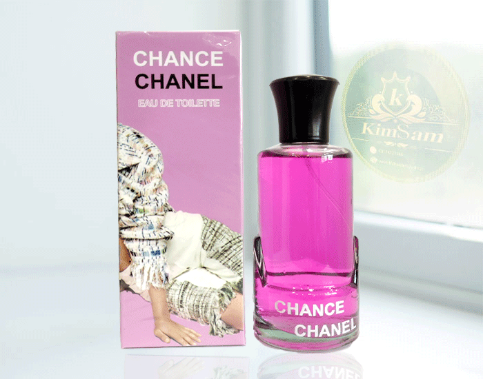 ادکلن زنانه چنس چنل شرکتی CHANCE CHAN حجم 100میل 1+1هدیه — تصویر ۳