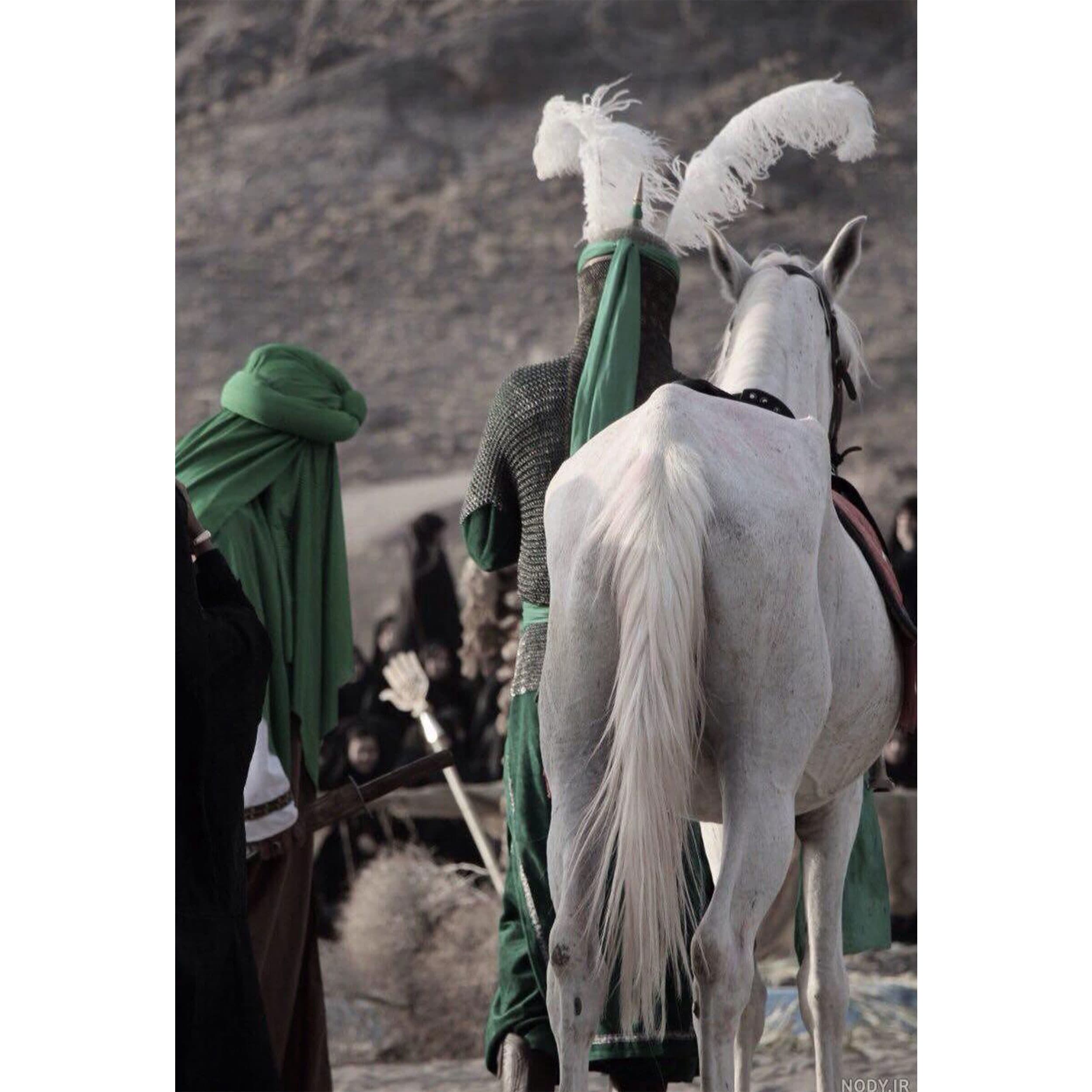 تابلو شاسی طرح اسب تعزیه امام حسین مدل T3013