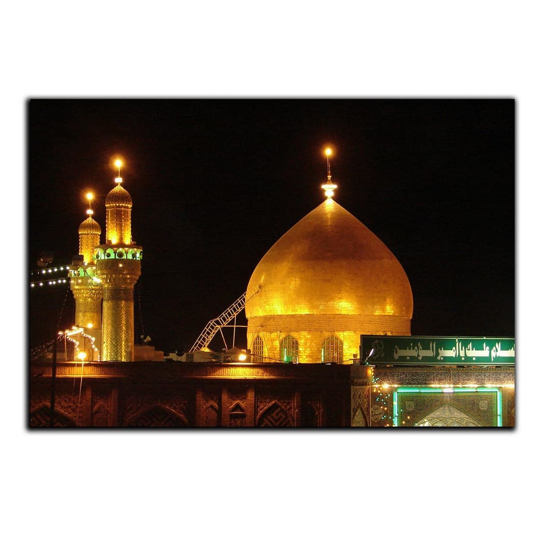 تابلو شاسی طرح حرم امام حسین (ع) مدل SH-8381