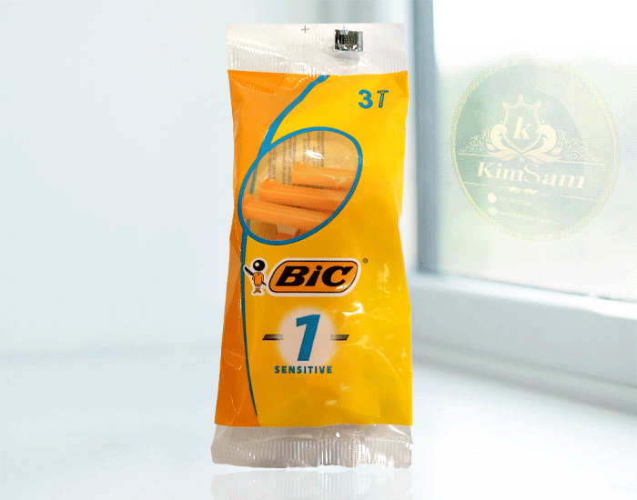 تیغ بیک تک لبه مخصوص پوست های حساس 3 عددی ا Sensitive Disposable blade