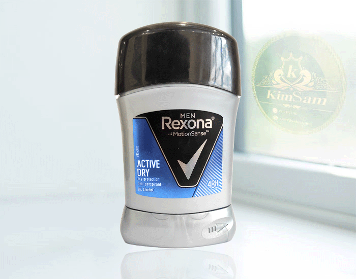 استیک ضد تعریق مردانه رکسونا مدل Active Dry حجم 40 میلی لیتر ا Rexona Active Dry Anti Perspirant Deodorant Stick For Men 40ml — تصویر ۲