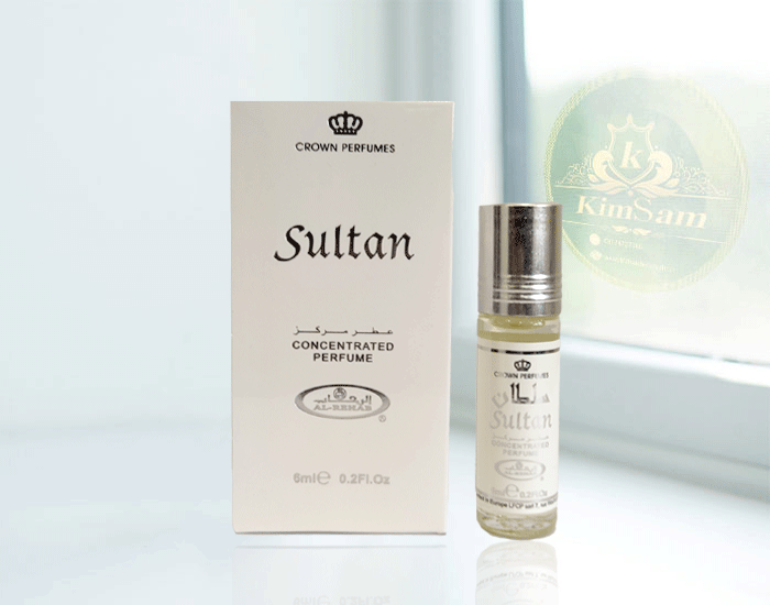 عطرعربی اصلی الرحاب سلطان حجم6میل — تصویر ۳