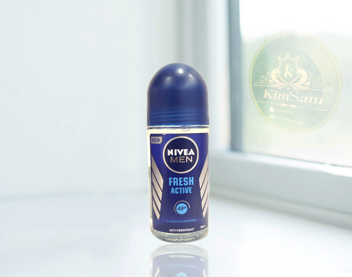 مام رول ضد تعریق مردانه نیوآ فرش اکتیو ا Nivea Fresh Active For Men Roll On Deodorant
