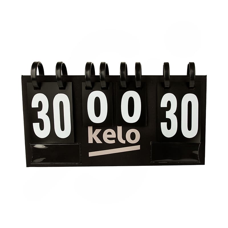 شماره انداز پینگ پنگ Kelo 001 بدون تایم | مشکی/سفید — تصویر ۳