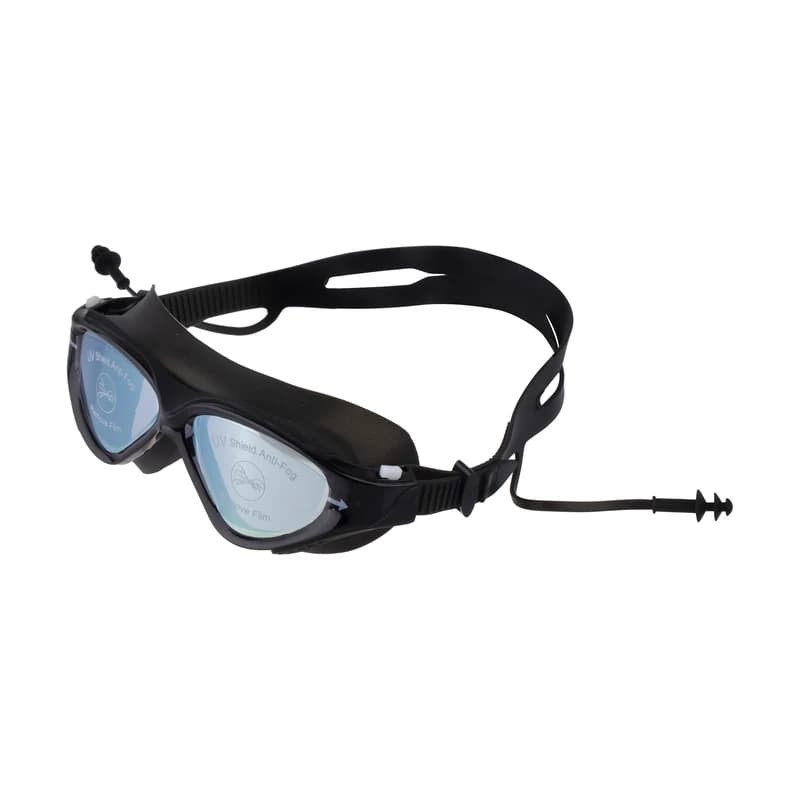 ست عینک و کوش گیر شنا AQUA DIVE 8027 | مشکی — تصویر ۲