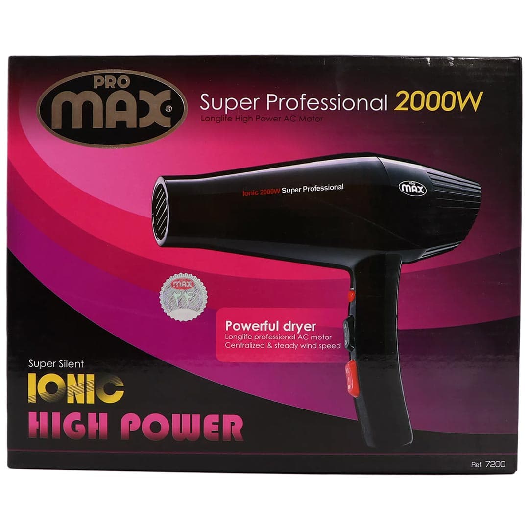سشوار حرفه ای 2000 وات کد 7200 پرومکس