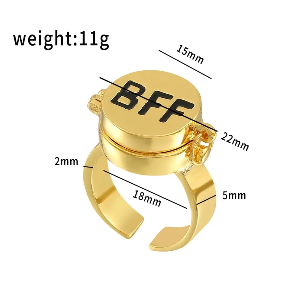 انگشتر BFF باب اسفنجی و پاتریک — تصویر ۷