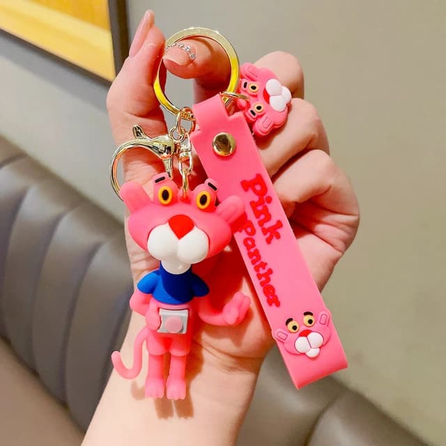 جاکلیدی سیلیکونی پلنگ صورتی The Pink Panther — تصویر ۱۲