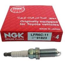 شمع پایه بلند ان جی کی اصلی ژاپن LFR6C11-91823 — تصویر ۴