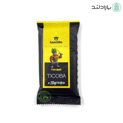 پروتئین بار تیکوبا آناناس 20 گرم پروتئین